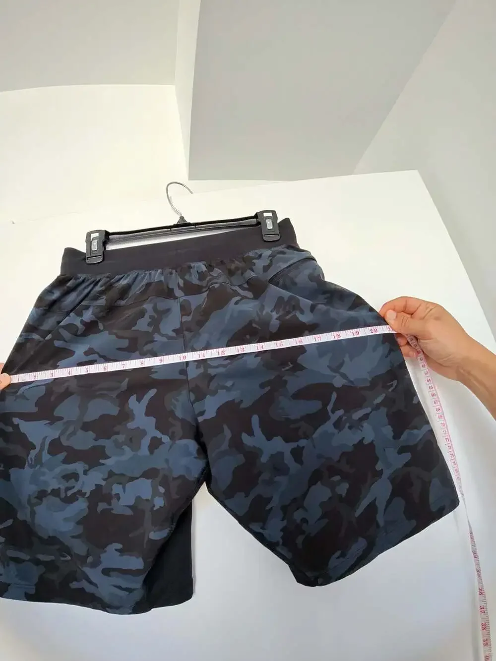 Lululemon Men's Camo Athletic Training Shorts